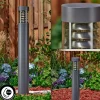 Borne lumineuse Dakar Anthracite, 1 lumière