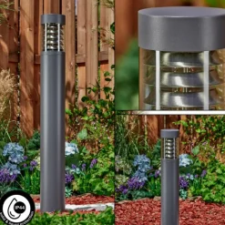 Borne lumineuse Dakar Anthracite, 1 lumière