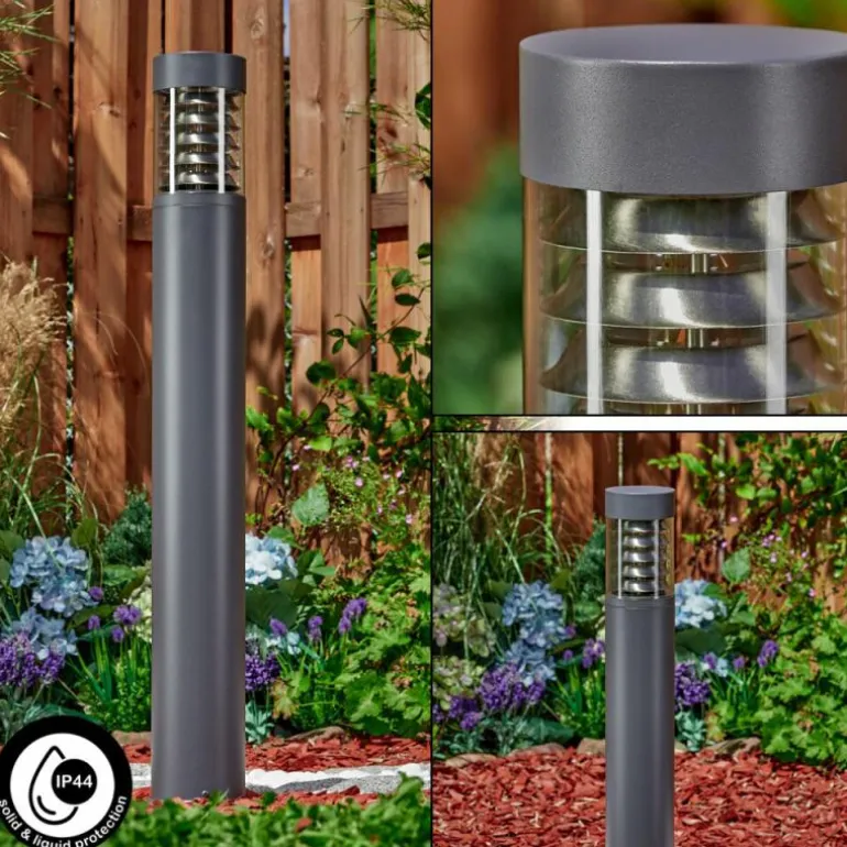 Borne lumineuse Dakar Anthracite, 1 lumière