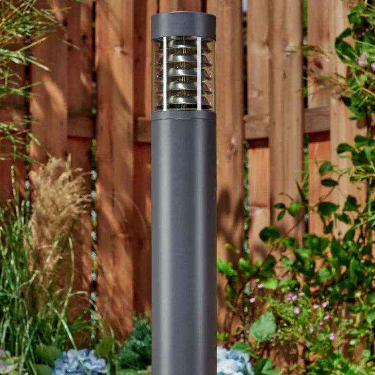 Borne lumineuse Dakar Anthracite, 1 lumière
