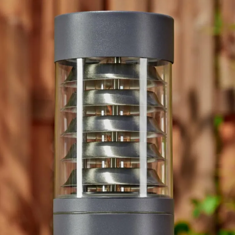 Borne lumineuse Dakar Anthracite, 1 lumière