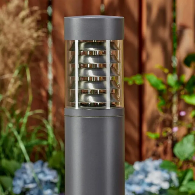 Borne lumineuse Dakar Anthracite, 1 lumière