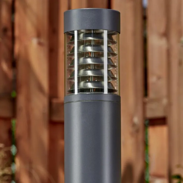 Borne lumineuse Dakar Anthracite, 1 lumière