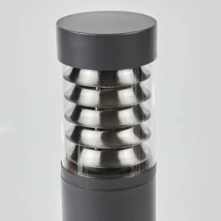 Borne lumineuse Dakar Anthracite, 1 lumière, Détecteur de mouvement