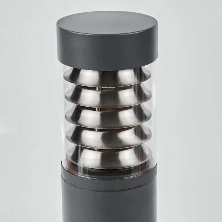 Borne lumineuse Dakar Anthracite, 1 lumière, Détecteur de mouvement