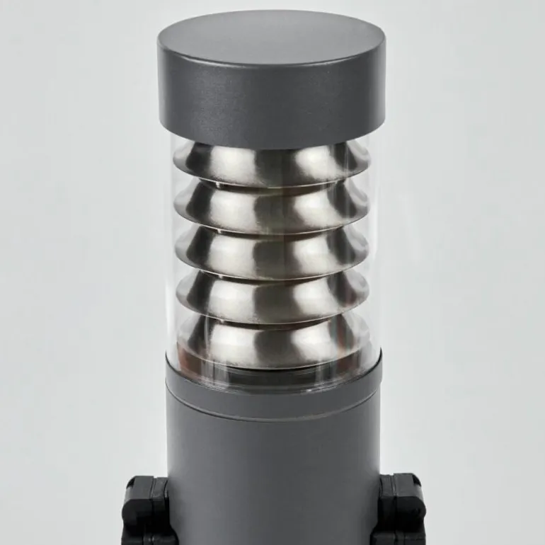 Borne lumineuse Dakar Anthracite, 1 lumière, Détecteur de mouvement