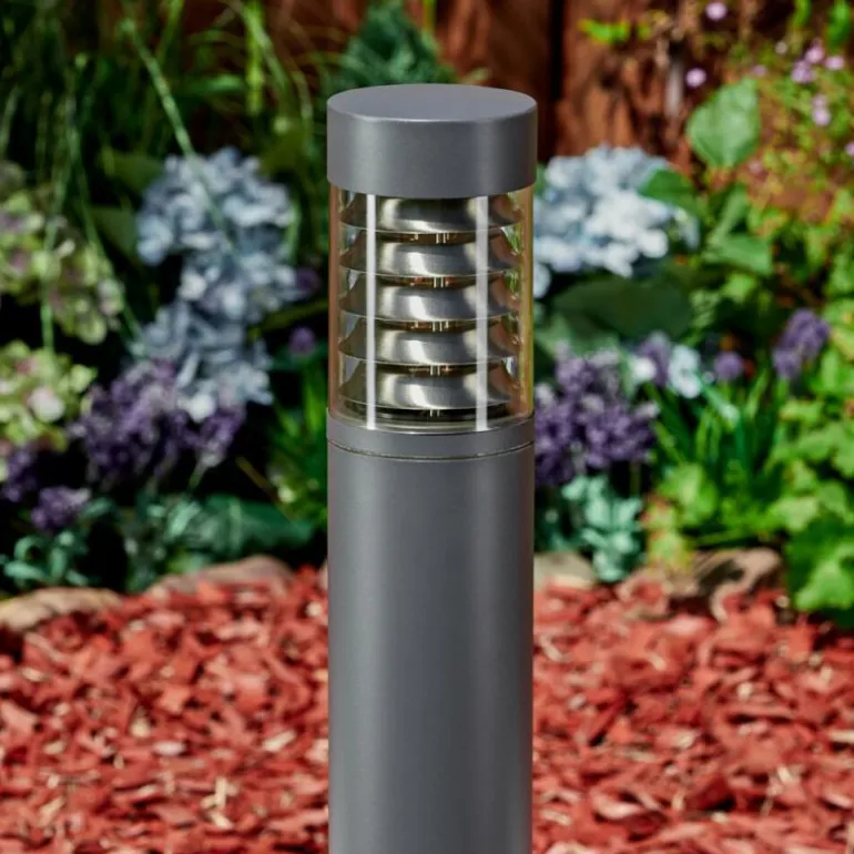 Borne lumineuse Dakar Anthracite, 1 lumière