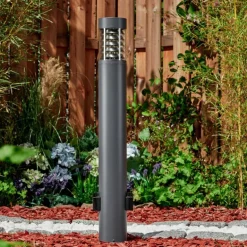 Borne lumineuse Dakar Anthracite, 1 lumière