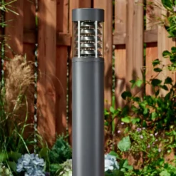 Borne lumineuse Dakar Anthracite, 1 lumière