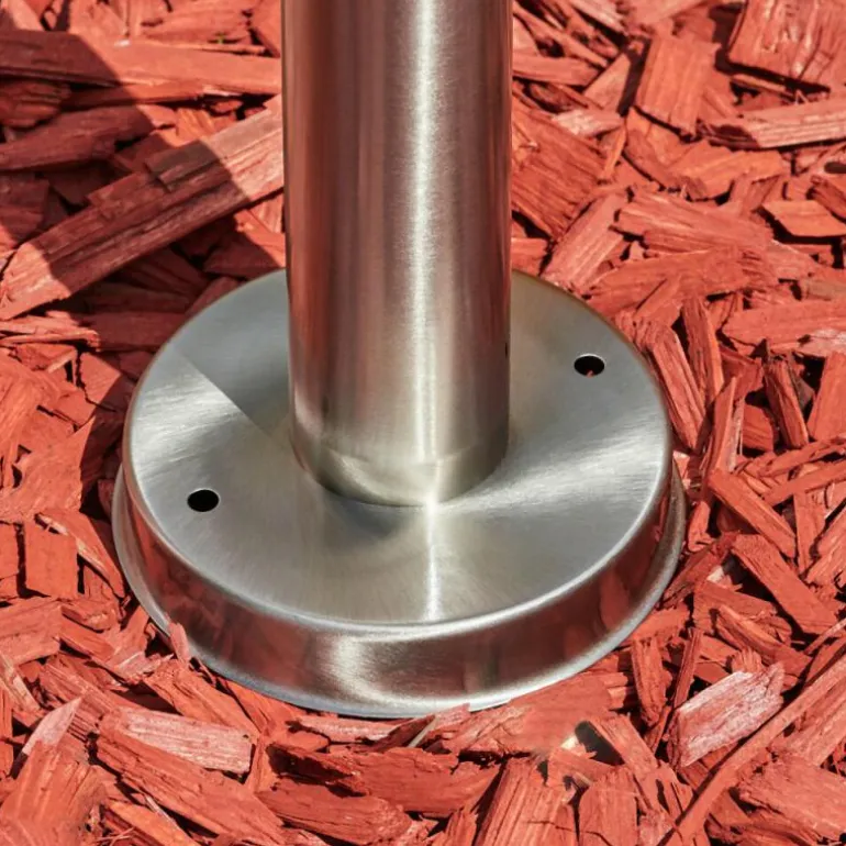 Borne lumineuse Enara Nickel mat, 1 lumière