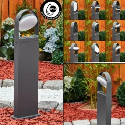 Borne lumineuse Falatasa LED Anthracite, 1 lumière