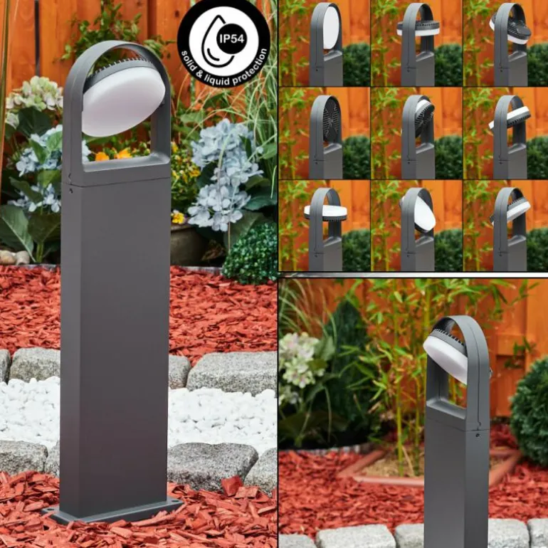Borne lumineuse Falatasa LED Anthracite, 1 lumière