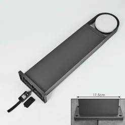 Borne lumineuse Falatasa LED Anthracite, 1 lumière