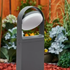 Borne lumineuse Falatasa LED Anthracite, 1 lumière