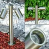 Borne lumineuse Froslev LED Chrome, 2 lumières
