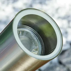 Borne lumineuse Froslev LED Chrome, 2 lumières