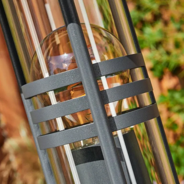 Borne lumineuse Fukuoka Anthracite, 1 lumière