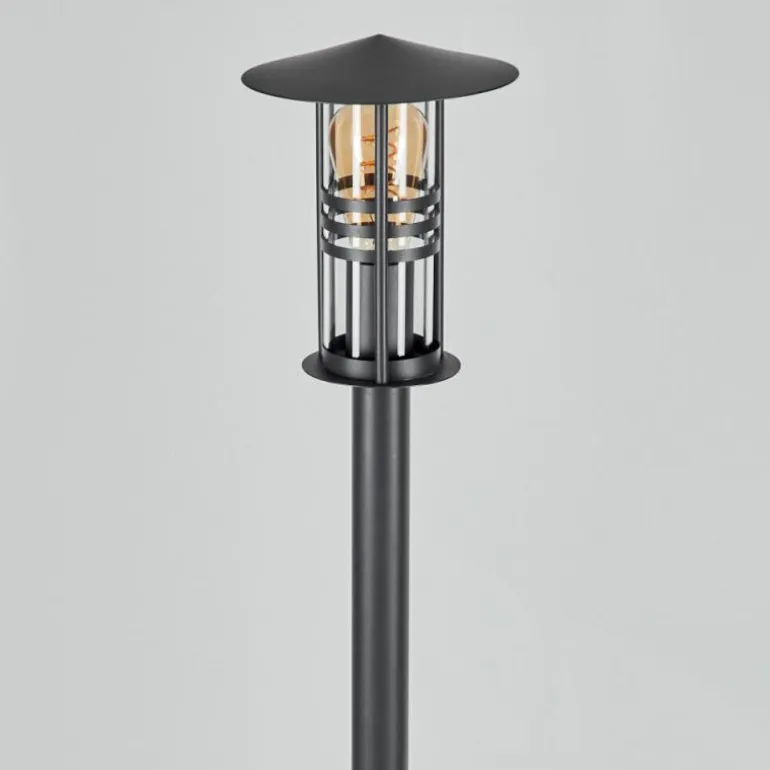 Borne lumineuse Fukuoka Anthracite, 1 lumière