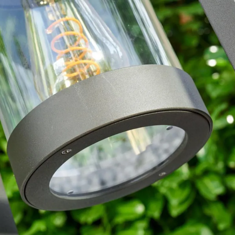 Borne lumineuse Fulham Anthracite, 1 lumière