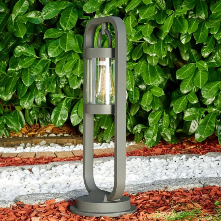Borne lumineuse Fulham Anthracite, 1 lumière
