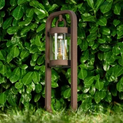 Borne lumineuse Fulham Rouille, 1 lumière