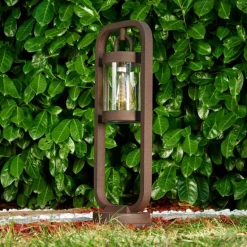 Borne lumineuse Fulham Rouille, 1 lumière