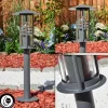 Borne lumineuse Fushun Anthracite, 1 lumière