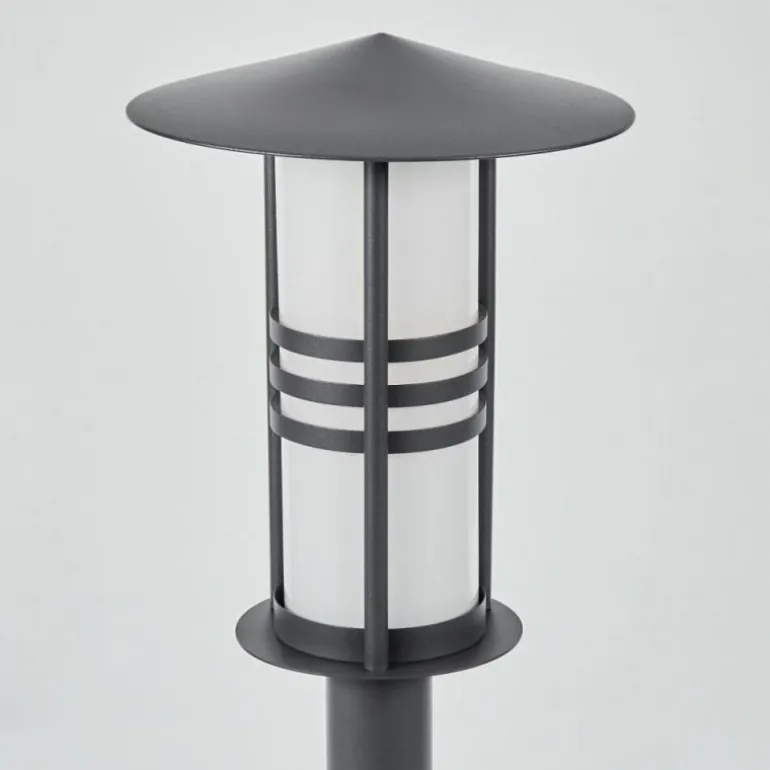 Borne lumineuse Fushun Anthracite, 1 lumière