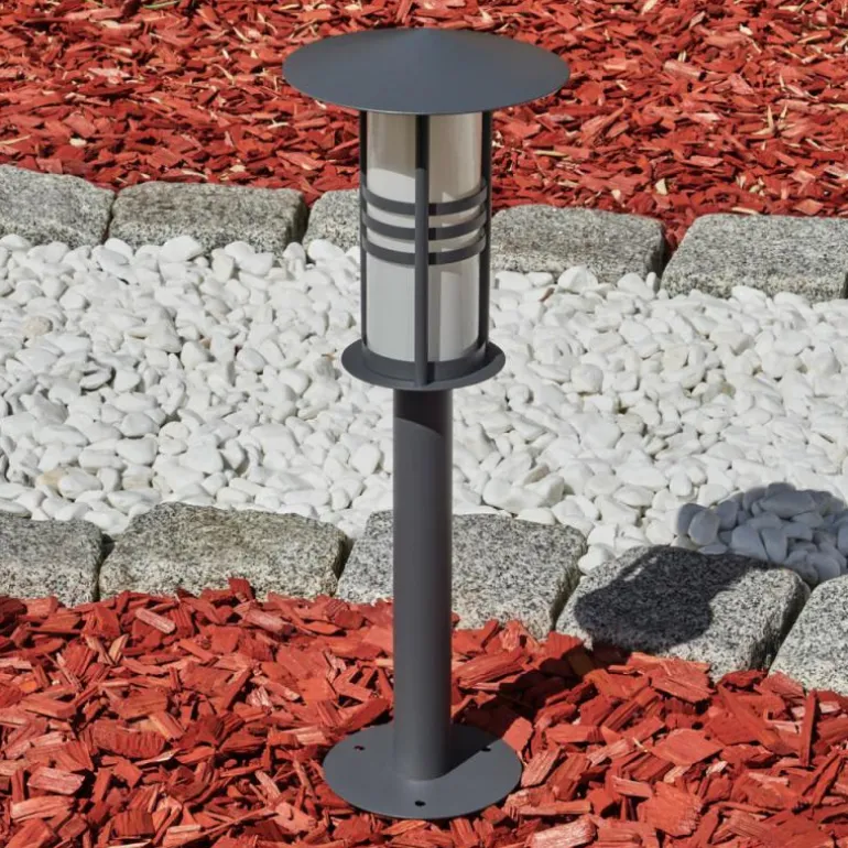 Borne lumineuse Fushun Anthracite, 1 lumière
