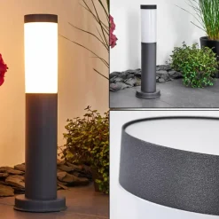 Borne lumineuse Gaborone Anthracite, 1 lumière