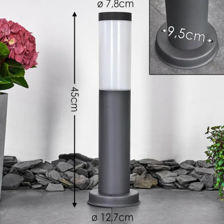 Borne lumineuse Gaborone Anthracite, 1 lumière