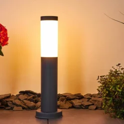 Borne lumineuse Gaborone Anthracite, 1 lumière