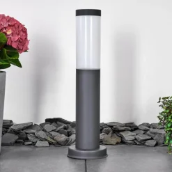 Borne lumineuse Gaborone Anthracite, 1 lumière