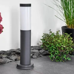Borne lumineuse Gaborone Anthracite, 1 lumière