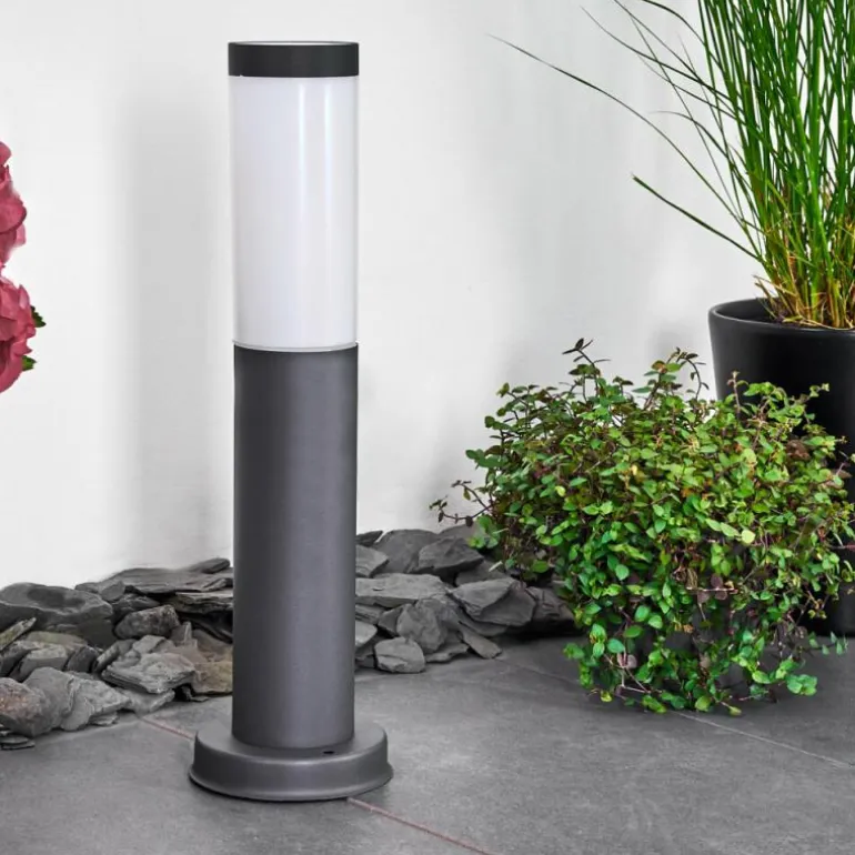 Borne lumineuse Gaborone Anthracite, 1 lumière