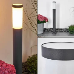 Borne lumineuse Gaborone Anthracite, 1 lumière