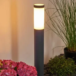 Borne lumineuse Gaborone Anthracite, 1 lumière