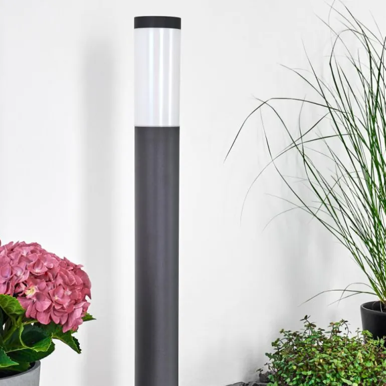 Borne lumineuse Gaborone Anthracite, 1 lumière