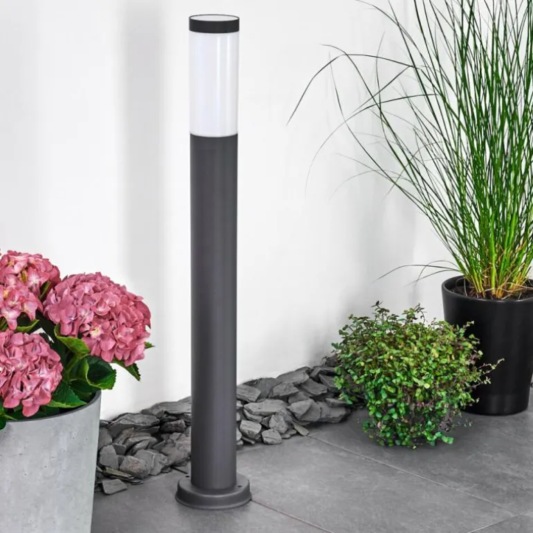Borne lumineuse Gaborone Anthracite, 1 lumière