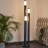Borne lumineuse Gaborone Anthracite, 3 lumières