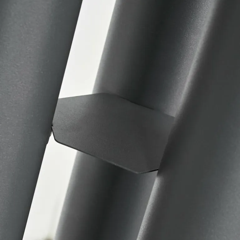 Borne lumineuse Gaborone Anthracite, 3 lumières