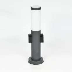 Borne lumineuse Gaborone Anthracite, 1 lumière