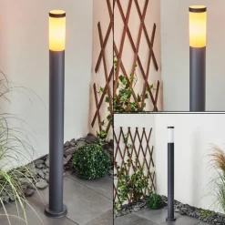 Borne lumineuse Gaborone Anthracite, 1 lumière