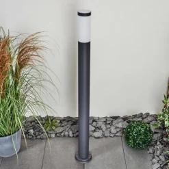 Borne lumineuse Gaborone Anthracite, 1 lumière