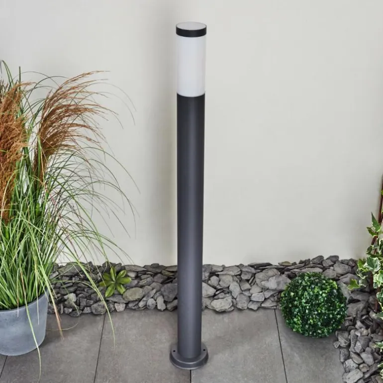 Borne lumineuse Gaborone Anthracite, 1 lumière