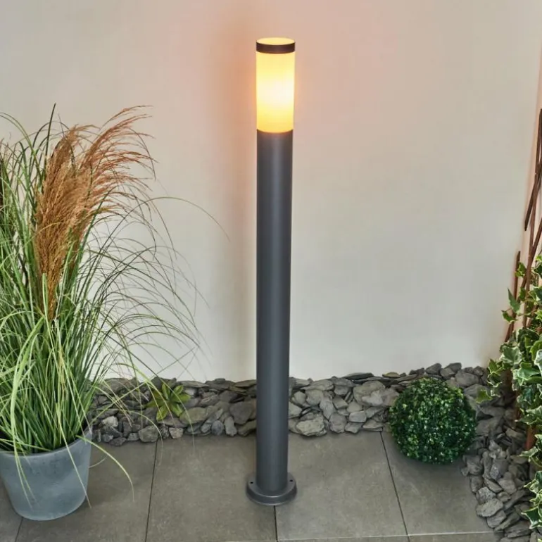 Borne lumineuse Gaborone Anthracite, 1 lumière