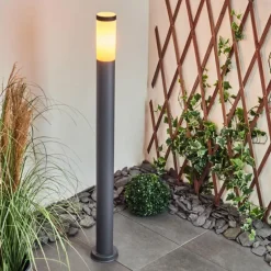 Borne lumineuse Gaborone Anthracite, 1 lumière