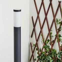 Borne lumineuse Gaborone Anthracite, 1 lumière