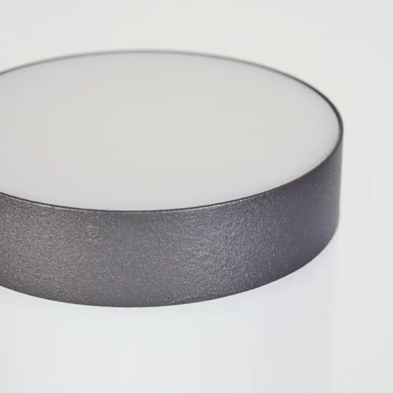 Borne lumineuse Gaborone Anthracite, 1 lumière, Détecteur de mouvement