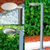 Borne lumineuse GAKONA LED Gris, 1 lumière